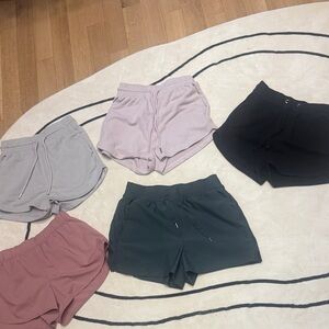 Women's Athletic Shorts - old navy + h&m (5 total)